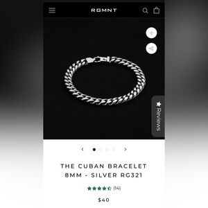 RGMNT Cuban Bracelet